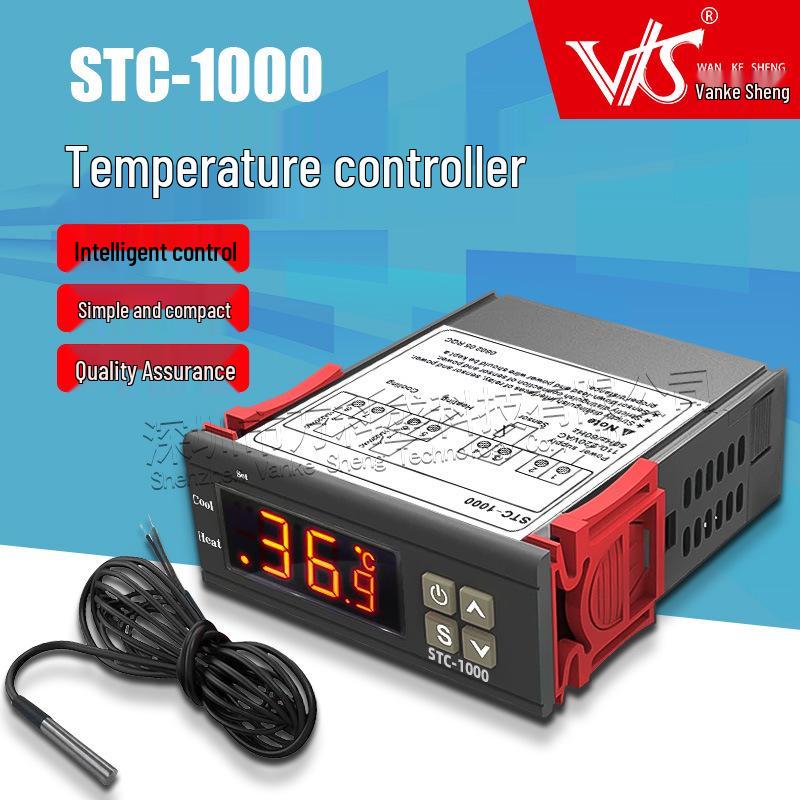 

Цифровой термостат STC-1000: Аквариумный инкубатор для морепродуктов, регулятор температуры 110V-220V