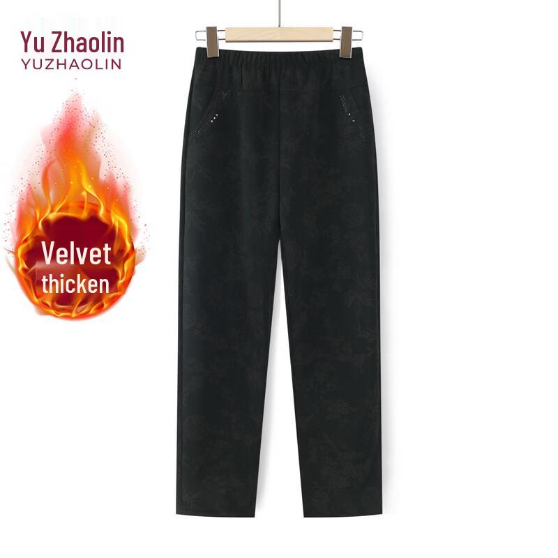 YUZHAOLIN Dame Casual Lige Bukser i Plus Size