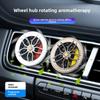 Drehbarer Auto Lufterfrischer Clip Auto Radnabe & Lüftungsschlitz Duft Reifen Duft Clips Dekorative Auto Zubehörteile