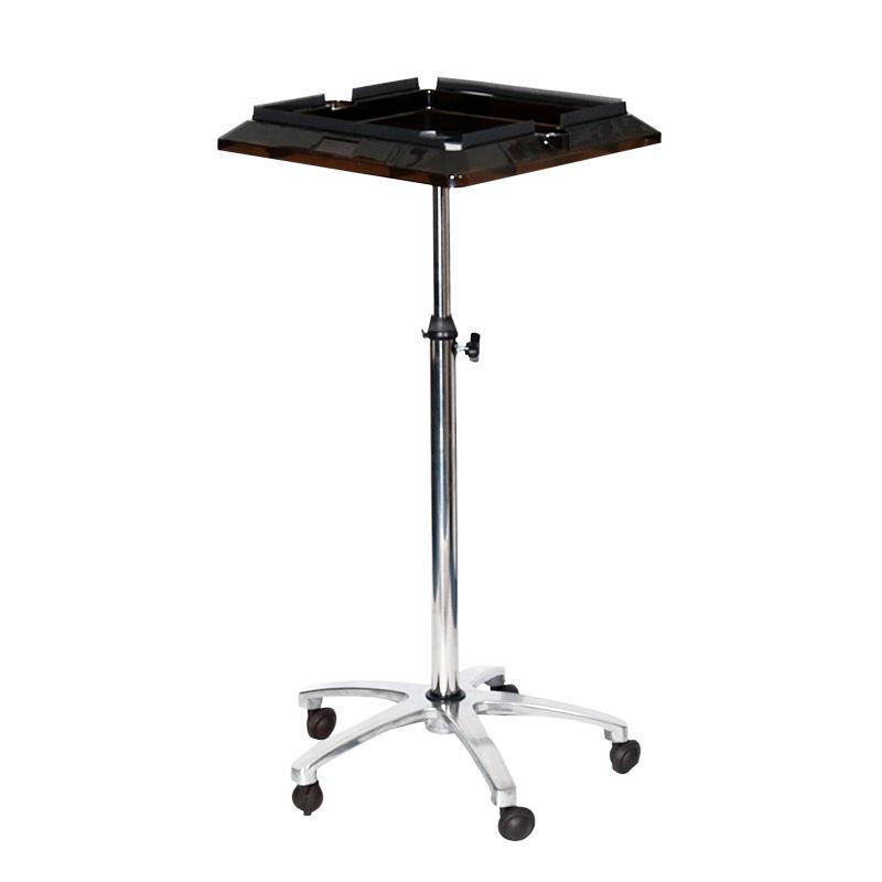 Carrello Portaoggetti da Salone/Estetica/Tatuaggi Regolabile - Portautensili a Rotelle