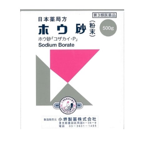 

[Category 3 OTC drug] Borax (powder) 500g