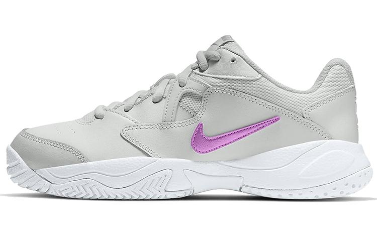 

Nike Hard Court Lite 2 Shoes Grey/White/Purple Women s AR8838-024 35.5