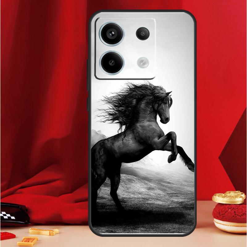 Horses Running Case For Xiaomi Redmi Note 14 Pro 13 12 11 10 15 Pro Plus Redmi 15 14C 13C 10C 12C 15C Funda