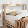 VidaXL Headboard with Shelves 75 Cm Solid Pine Wood, Wooden Headboard, Headboard with Storage, Headboard On 850899