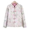 Women's Winter Thickened Warm Cotton Padded Jacket - Chinese Style Loose Outerwear for Middle-Aged and Elderly