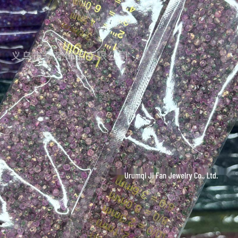 4mm Picasso Flat Crystal Beads for DIY Beading & Embroidery
