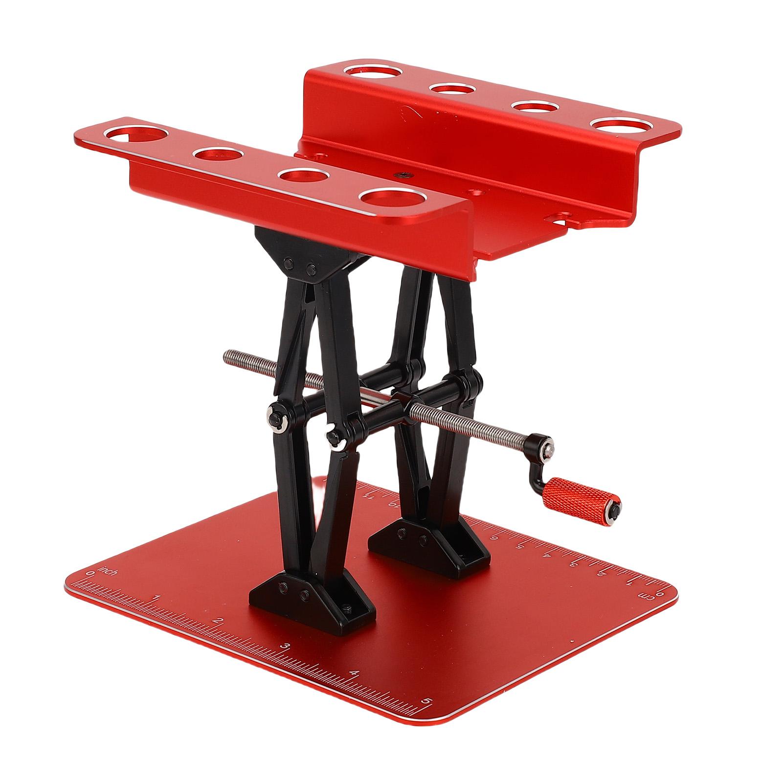 

Робоча підставка для ремонту радіокерованих машин від 2,36 дюйма до 5,51 дюйма з ручним підйомом-опусканням, робоча станція з протиковзкою накладкою