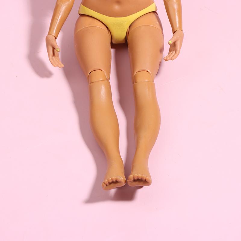 23cm Výška Tělo panenky Velká sestra 1/6 Klouby Pohyblivé tělo Tmavá/ Světle hnědá pleť Slizové doplňky pro panenky
