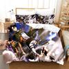 3D Printed Anime Attack On Titan AOT 2/3pcsBedding Set Duvet Cover Double Twin Full Queen King Adult Kids Bedclothes Quilt Cover