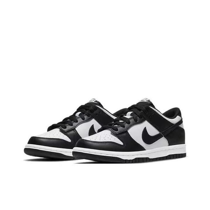 Nike Dunk Low Black White Casual Shoes CW7596-100