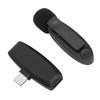 Wireless Lavalier Microphone Noise Cancelling 2.4GHz Omnidirectional Lapel Mic for Video Recording L