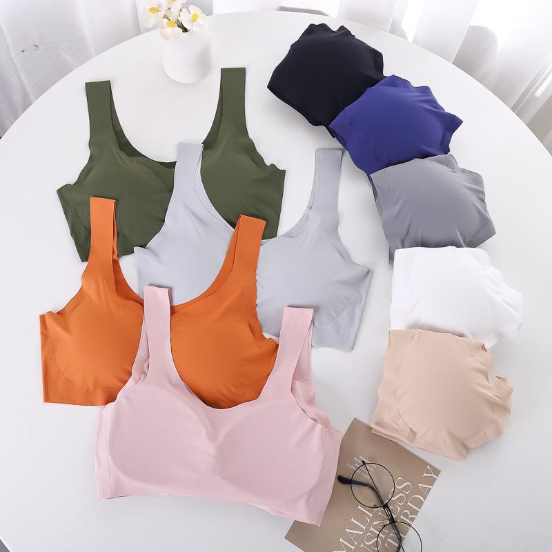 Shangpin Anxin Seamless Wireless Plus Size Sleep Sports Bra