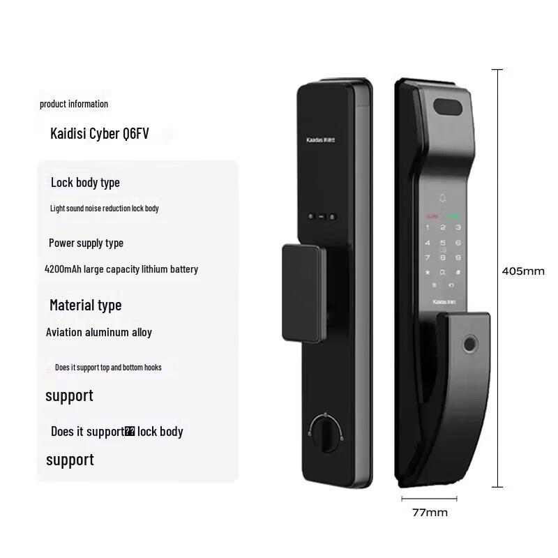 Kaadas Q6FV Smart Door Lock with Face Recognition
