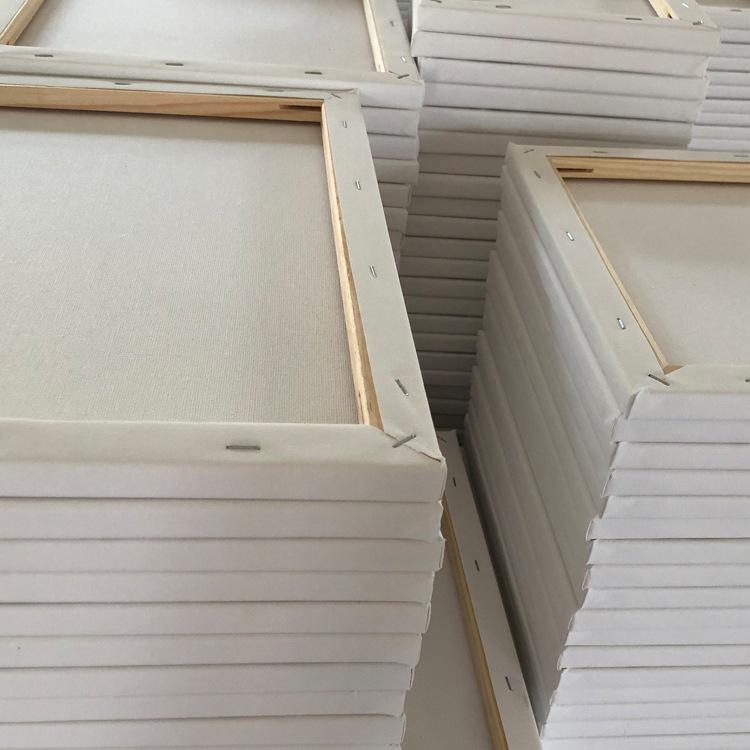 Stor tom canvas oljemålningram för barn - Ren bomullslinne för nybörjare