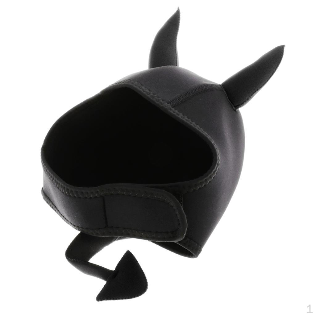 3mm Neoprene Cartoon Snorkeling Hoods Warm Hood Cap