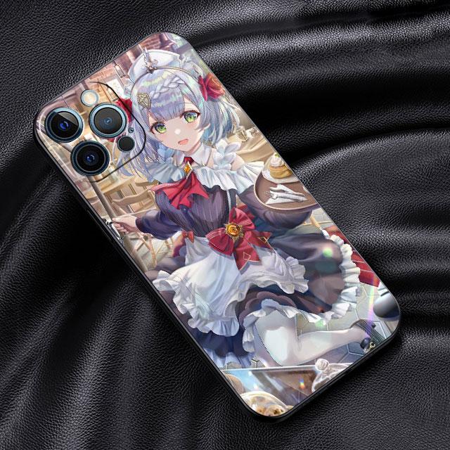 Soft Case For Apple iPhone 11 13 Pro Max 14 12 Mini 7 8 Plus X XS XR SE 2020 6 6S 5 5S Phone Cover Funda Genshin Impact Girl Sac