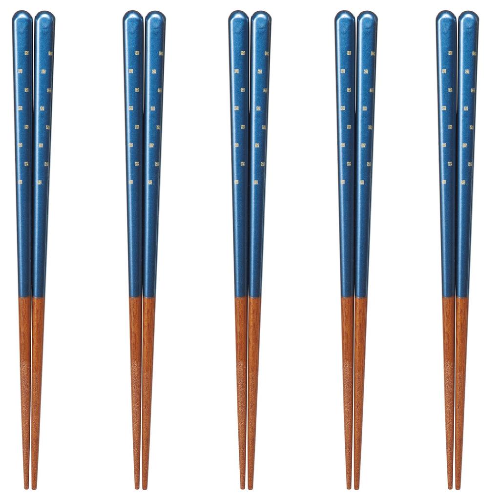 Chopsticks Set of Dishwasher Made in Japan J-kitchens 5, Material Wood, Safe, PID3415,