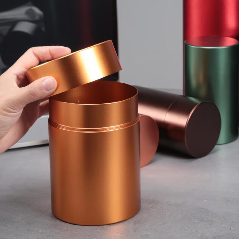 Xiyi Titanium Aluminum Alloy Tea Canister