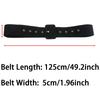 New Women's Wide Waist Cover Soft Deer Skin Velvet Square Buckle Belt Fashion Flocking Fabric Wide Belt Paired with Coat Skirt