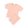Kid Patriotic Outfit - Short Sleeve & Shorts 2-Piece Set For Girl