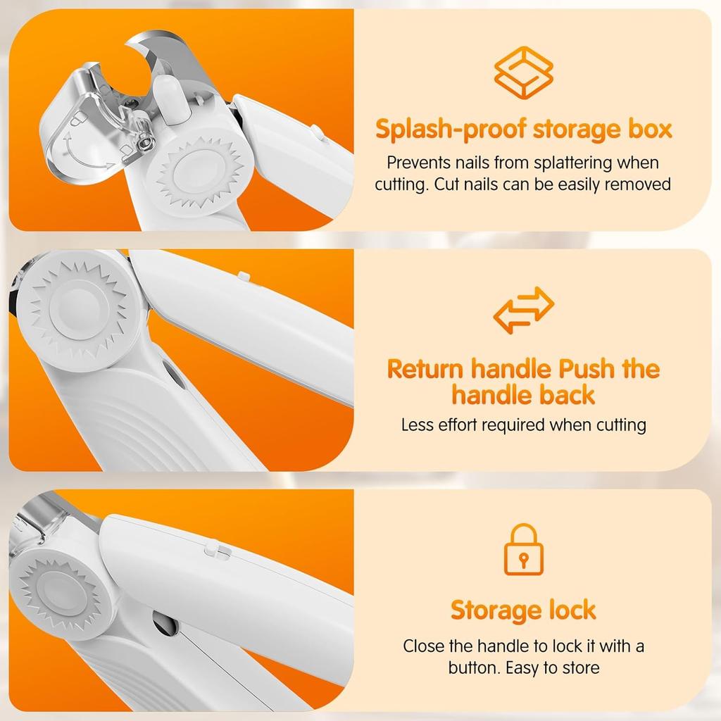 Global Platform Quota Limited Available Factory New Pet Product 2-in-1Pet Nail Clipper Trimmer Dog Small Medium Large