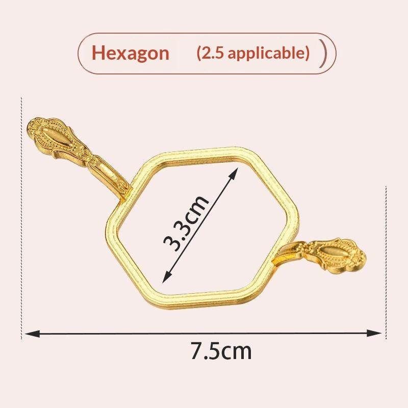Metal Wax Seal Mold Lightweight Portable 1 Inch for 1 Inch Wax Seal Stamp Travel DIY Craft Gift Making On The Go