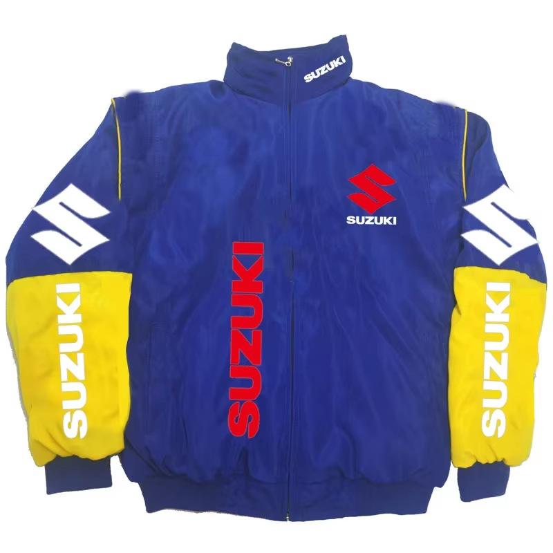 Car Logo Print Casual Jacket Men's Fashion Comfort Outerwear Streetwear Sports Top