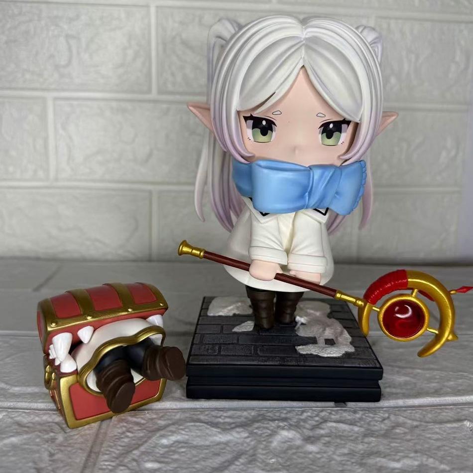 Funeral Lillian Winter Clothes Lillian Handmade 14cm 5.51in anime Beautiful Girl Animation Model Handmade Decoration