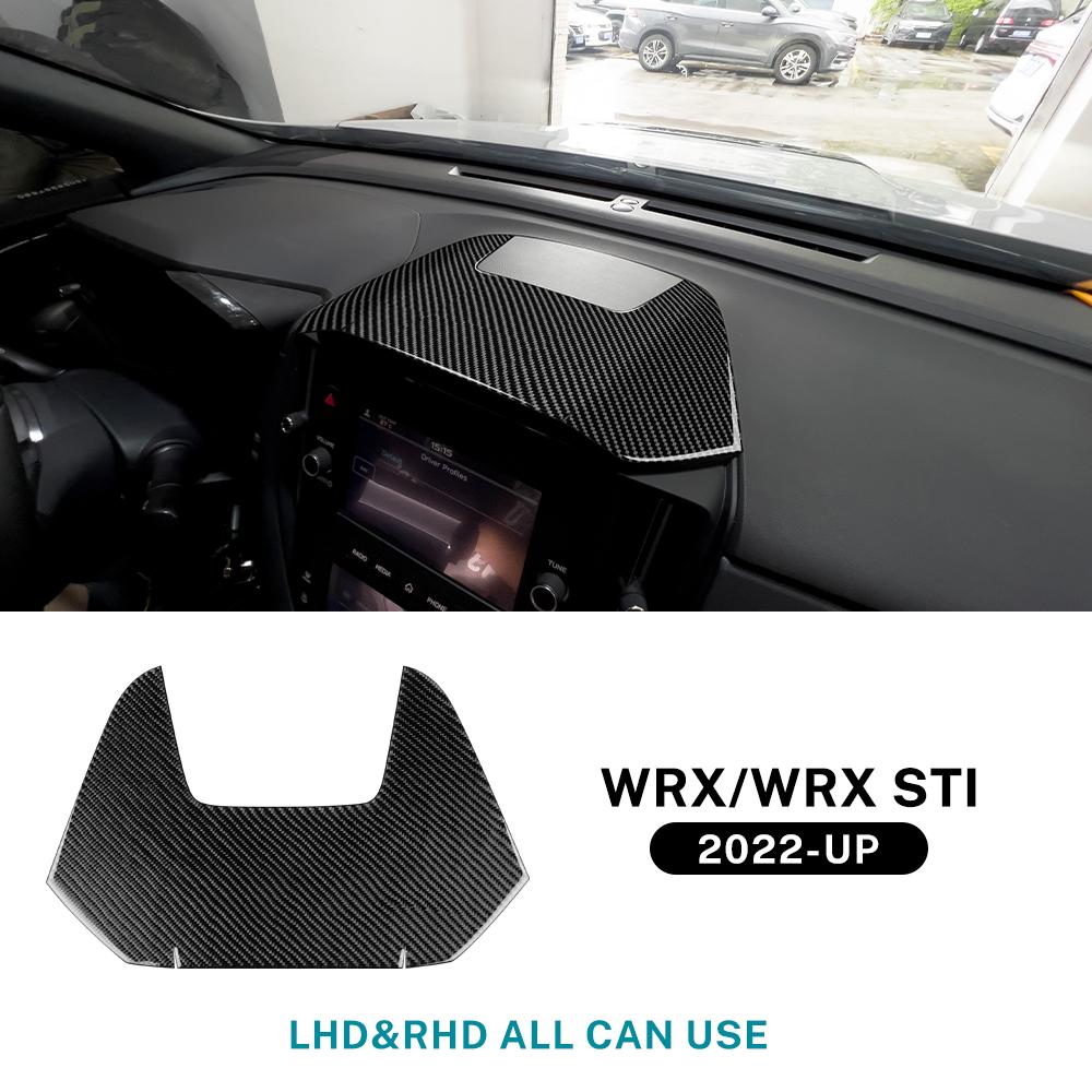 Real Soft Carbon Fiber Sticker For Subaru WRX/WRX STI 2025 2025 2025 Car RHD LHD Center Console Middle Sticker Accessories