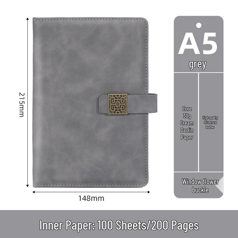 Custom A5 Notebook with Logo - Corporate Meeting Diary & Gift Box Set
