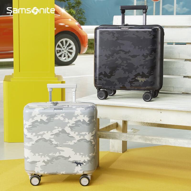 

Samsonite Maison Kitsuné QT0 16-inch Black Carry-on Spinner Suitcase