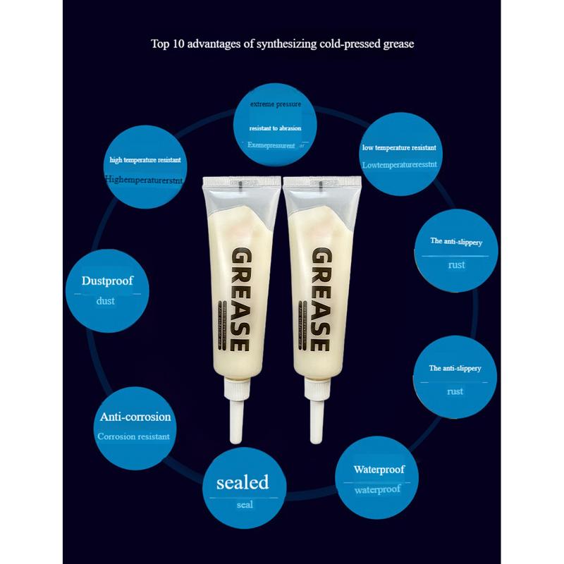 Automobilfett Wasserdichtes Schmiermittel Tieftemperaturfett Radlagerfett Für Automobilnabenlager Metalloberflächen 10g