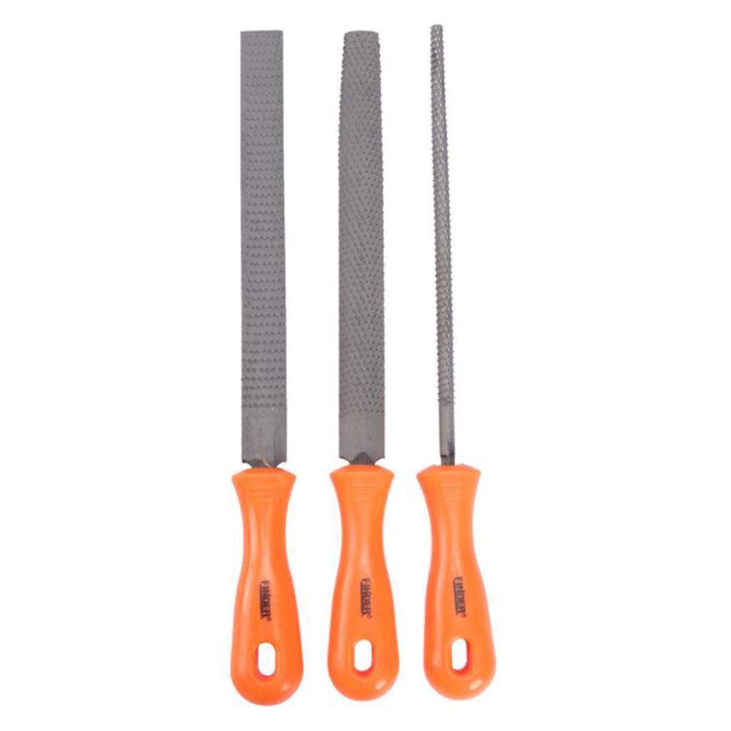 File Set 3 Pcs Hand Wood /Steel File Tools Alloy Set for Sharping Wood Metalwork File Carving Tools