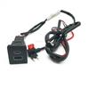 Car Charger Phone Charge USB Port Charger PD QC3.0 Car Charger Outlet Adapter Compatible For VW Multivan T5 2003-2008