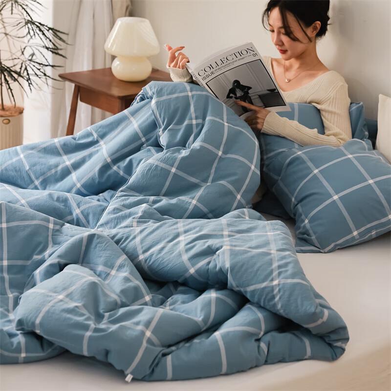 Washed Cotton Soy Fiber All-Season Duvet