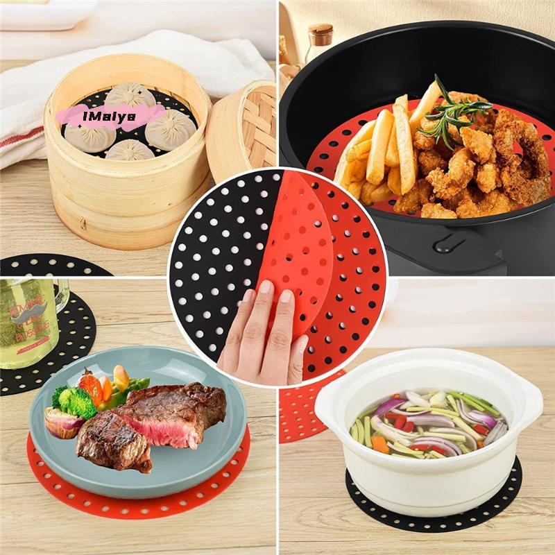 1Pc High Quality Air Fryer Silicone Mat Nonstick Baking Mat for Kitchen Pastry Tools Oil Mats Bakeware Accessory
