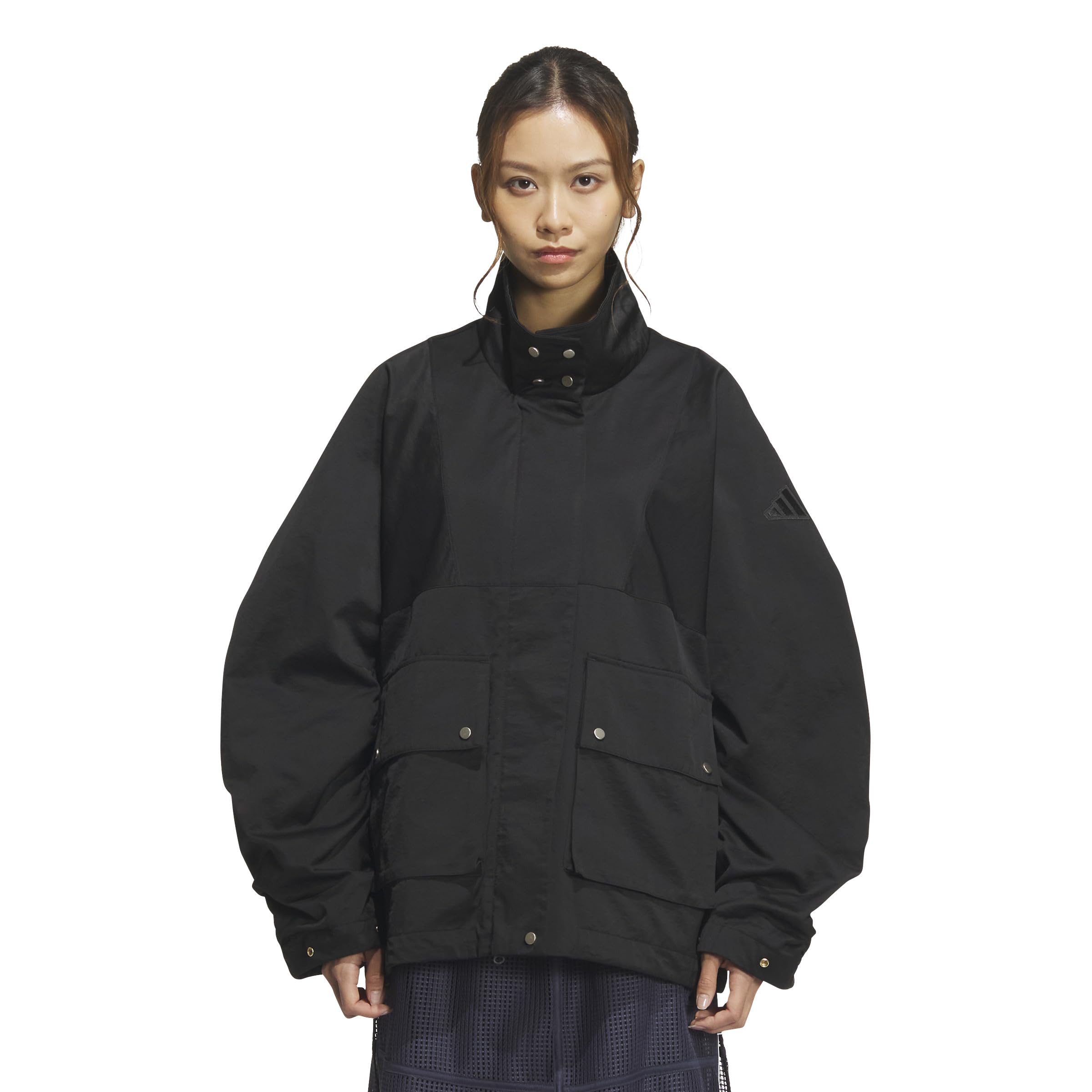 

Женская тканая куртка Adidas Lux AD KQD72 Черная (JN9980)