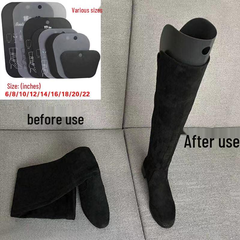 Elastic Over-the-Knee Boot Shaper Inserts - Anti-Wrinkle & Anti-Deformation 
