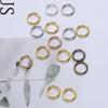 200pcs Open Circle Jump Rings Split Rings Pendant Connectors for Necklace Bracelet Jewelry Making DIY Accessories Wholesale