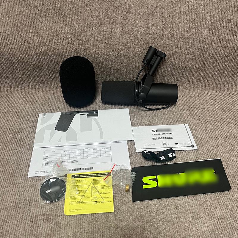 SM7B Dynamic Wired Microphone: High-Quality for Karaoke, Stage, & Studio Performance