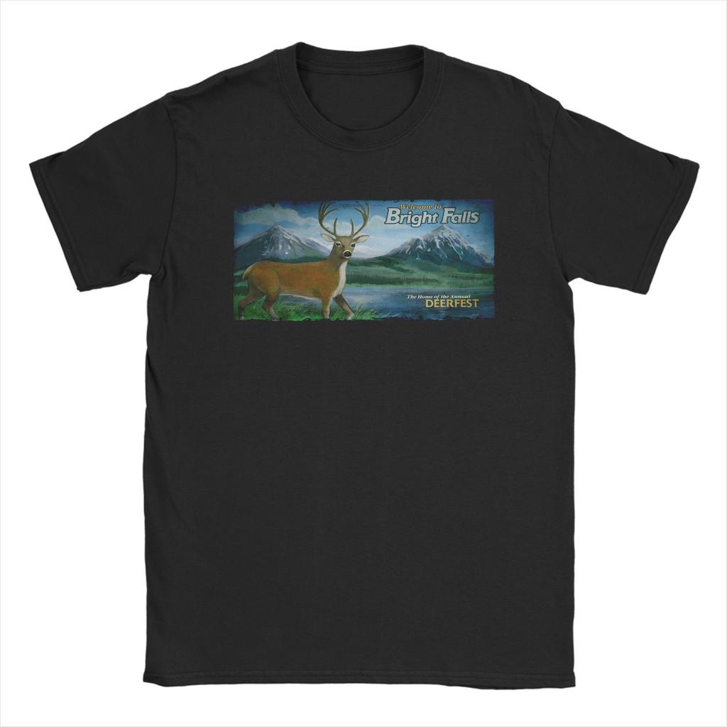 Alan Wake TShirt for Unisex Inspired Old Gods Of Asgard Band Leisure 100 Cotton Tee Shirt O Neck Short Sleeve T Shirt Summer Tops