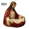 Jewelry Storage Box, with Jesus or Virgin Design Religious Tray, Compact Multi-Use Faith Atmosphere Jewelry Holder, for Prayer Beads Crystal Ores
