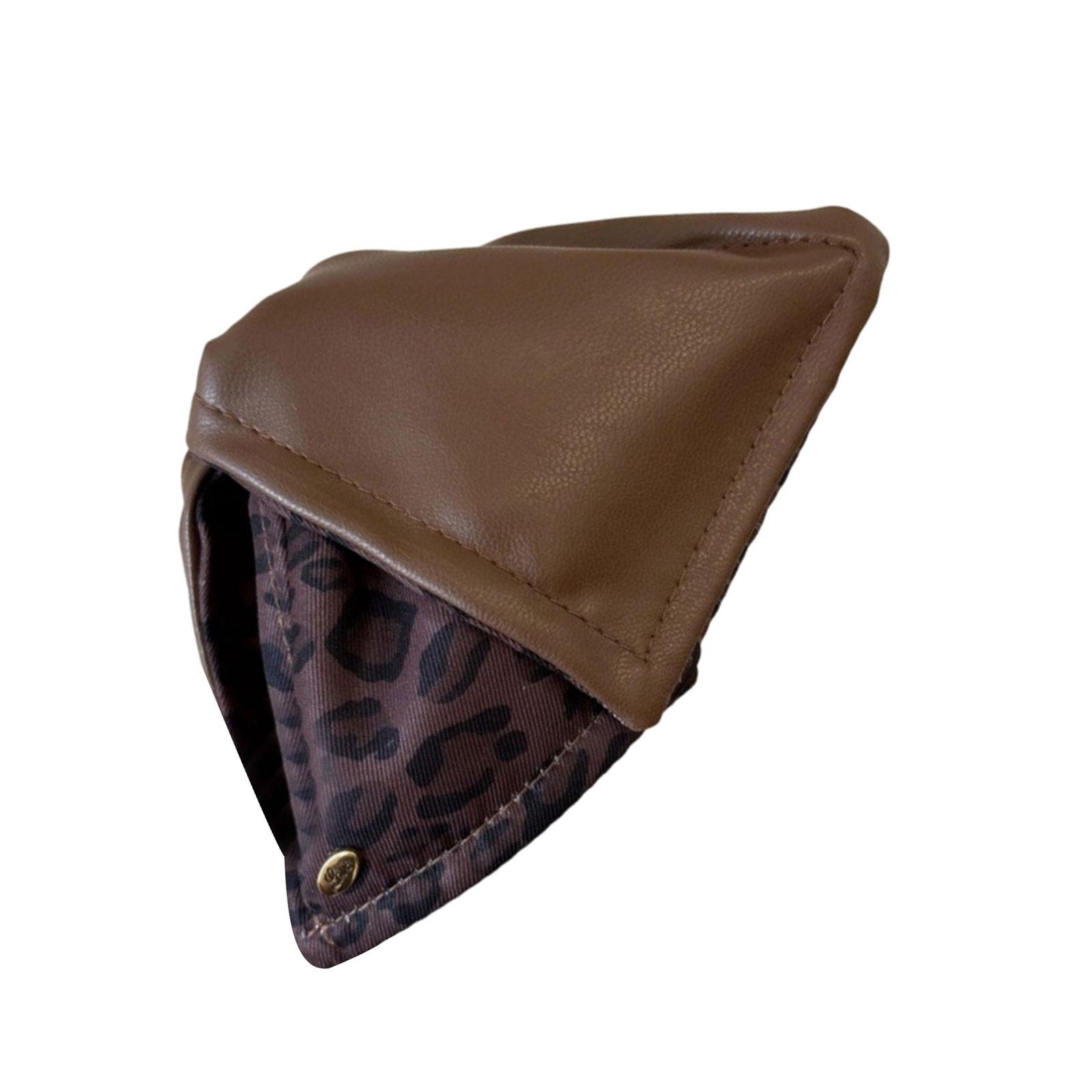 

Fashion Leopard Pattern Hair Claw Soft Fabric 13cm Length Hair Clip Headdress For Styling Needs