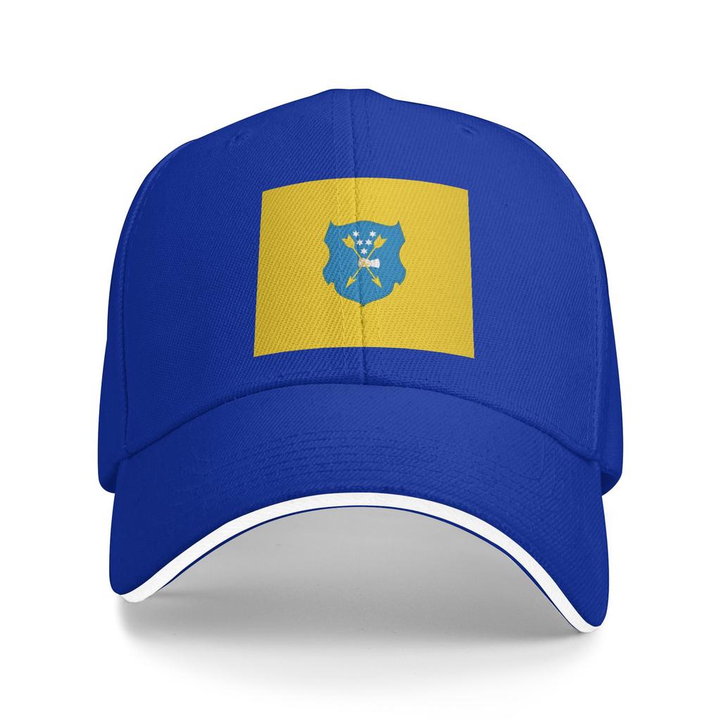 Baseball Cap Coat Of Arms Ukraine Merchandise Trucker Hat Cossack Regiment Cap Vintage Formal Travel Adjustable Fit Snapback Cap