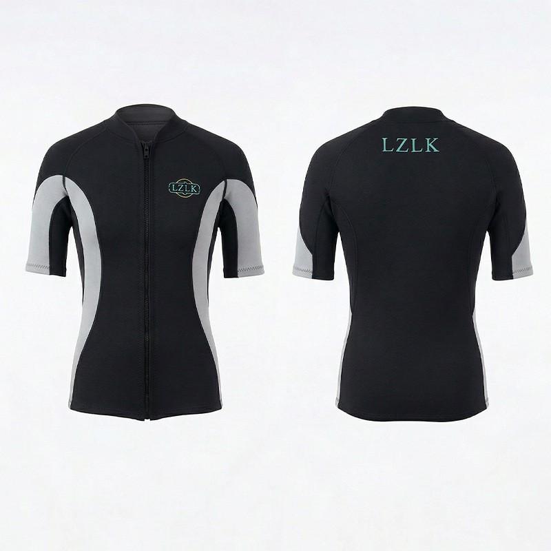 1.5mm SCR Neoprene Shorty Wetsuit Set Snorkeling Surfing Diving Men Winter Fall