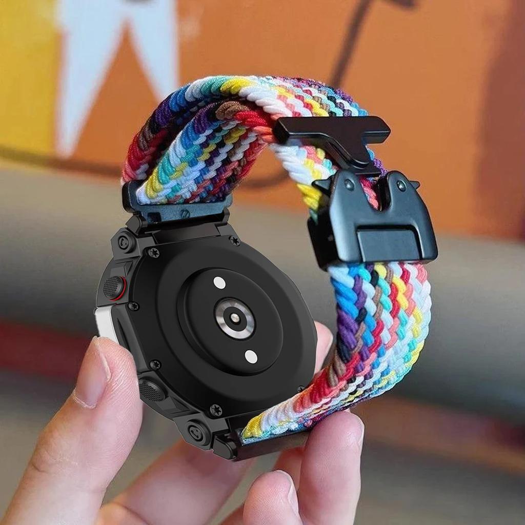 Parachute Style Strap For Huami Amazfit T-REX 3 2Ultra Smart Watchband Sports Bracelet For Xiaomi Amazfit T-Rex/T Rex Pro Correa