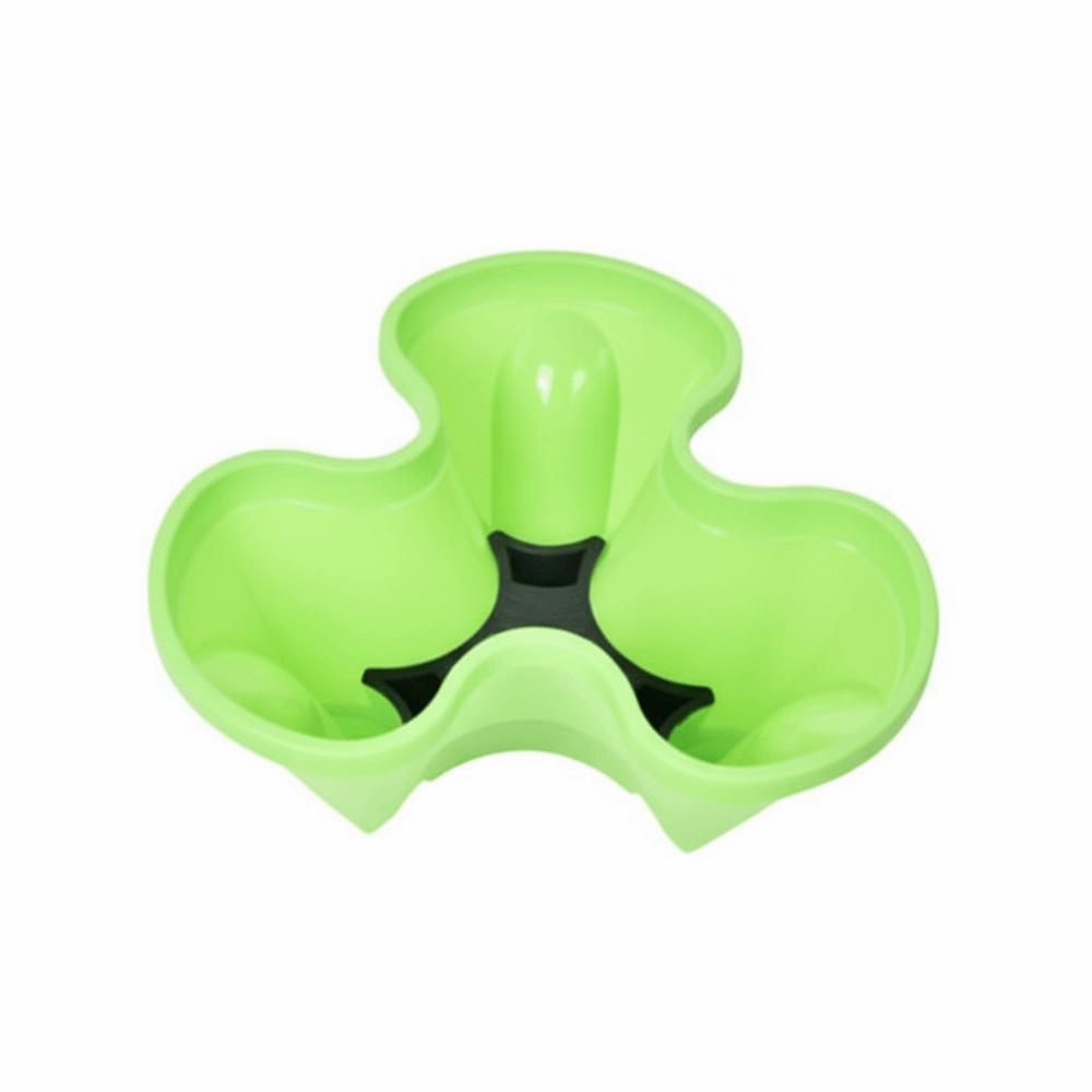 3/4 Petal Vertical Pot Plastic Planting Container Durable Stackable Flower Pot  Home