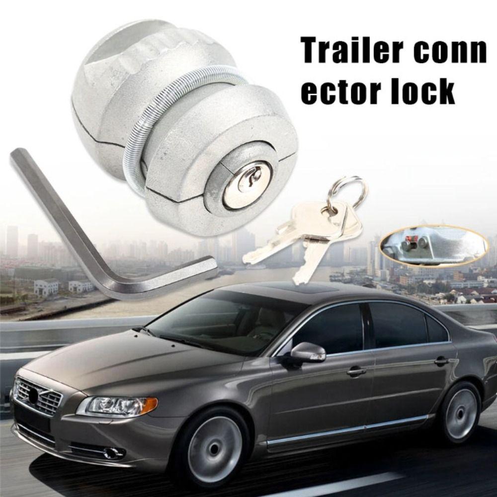 Dust Resistant Anti-Theft Lock Corrosion Resistant Coupling Tow Trailer Parts  Tow Vehicles