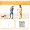 Pet Playpen Crate, with Six Panels, Door, for Indoors and Outdoors