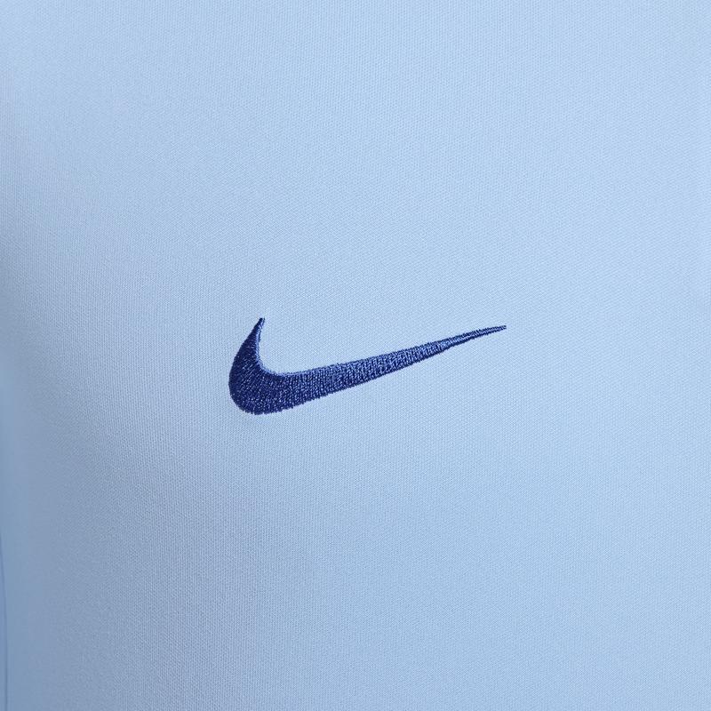 Nike Dri-Fit Shanghai Shenhua Dopamin Rychleschnoucí Pohodlné Všestranné Tričko s Dlouhým Rukávem Pánské Topy Mind-Blue Uhelně Černá Campus-Blue HM5725-436